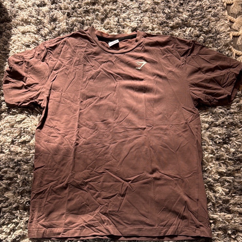 Gymshark Brown Short Sleeve Tee